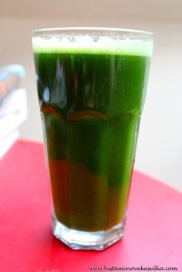 Miluji celer, salát, fenykl, petržel...prostě cokoliv zeleného, co se dá odšťavnit