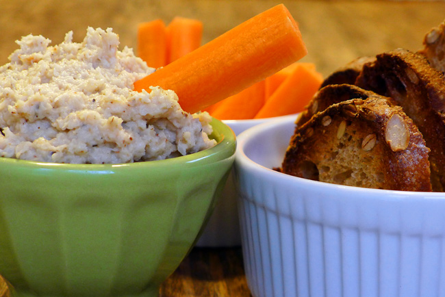 Hummus z pečeného pastiňáku a květáku od Daryy