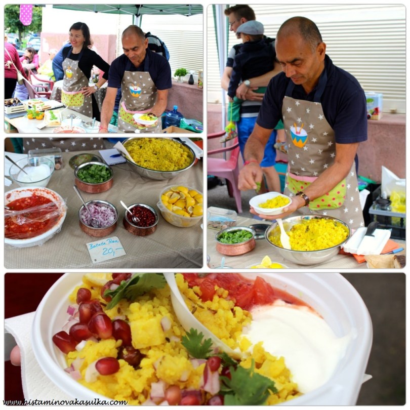 Hasu připravil mňamózní vzorek z indické kuchyně. 