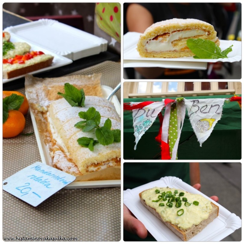 BuBen a ochutnávka české kuchyně. Piškot na roládu přicestoval až z Olomouce:)