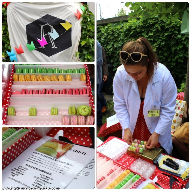 Po makronkách se zaprášilo. 