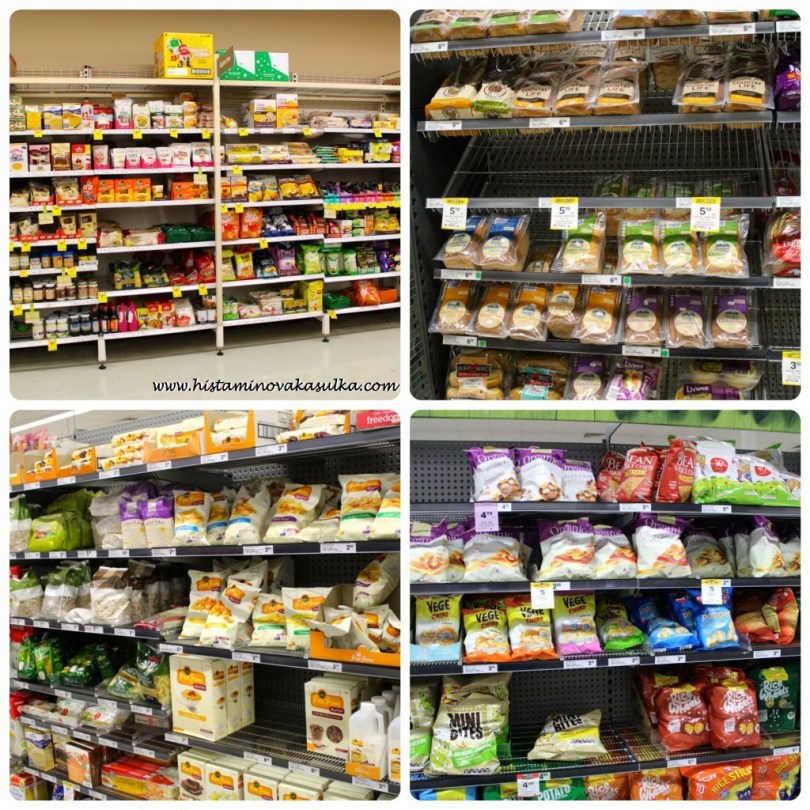 Žádné hledání mezi normálním zbožím jako v našich některých obchodech, takže odpadají hodinové nákupy