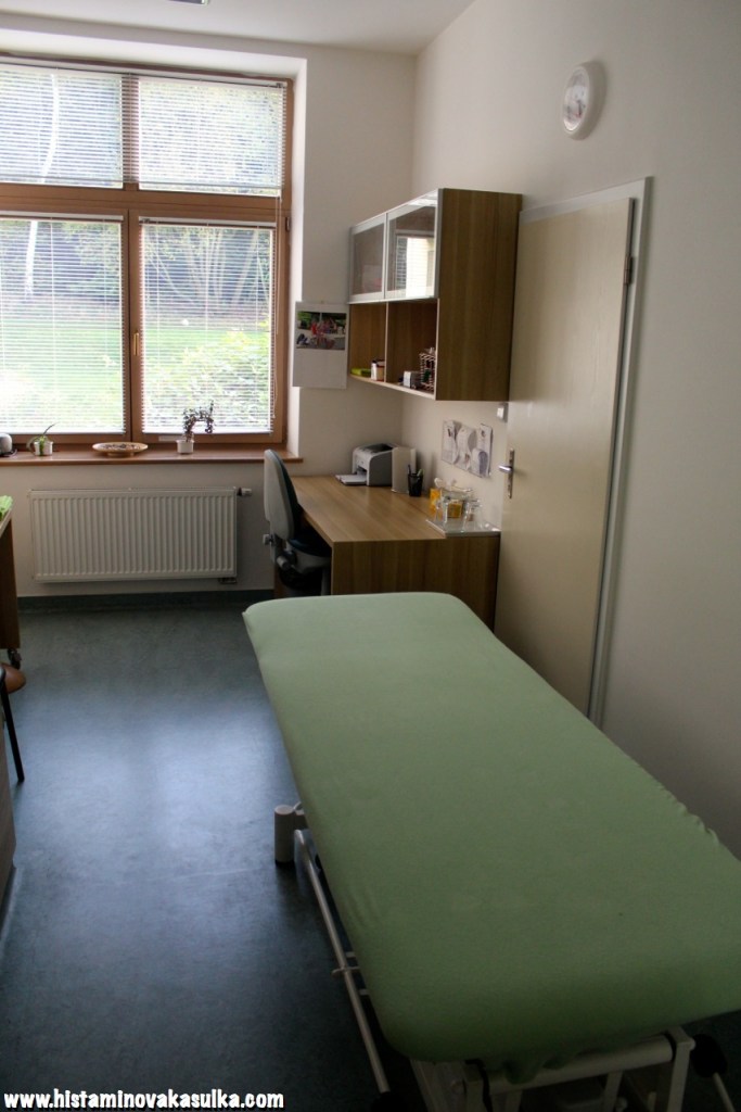 A tady také probíhá terapie. 
